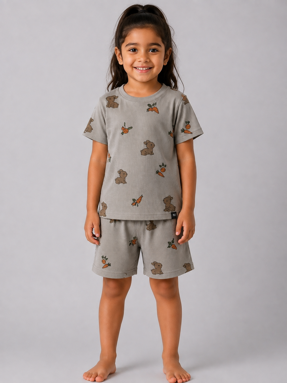 Bunny & Carrot Design Coord Set (Unisex)
