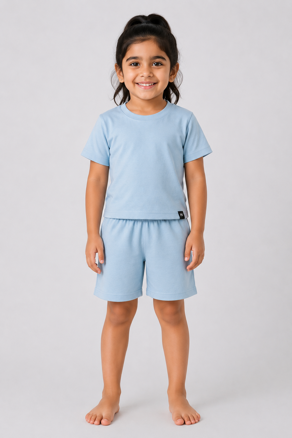 Little Blue Shorts Set (Unisex)