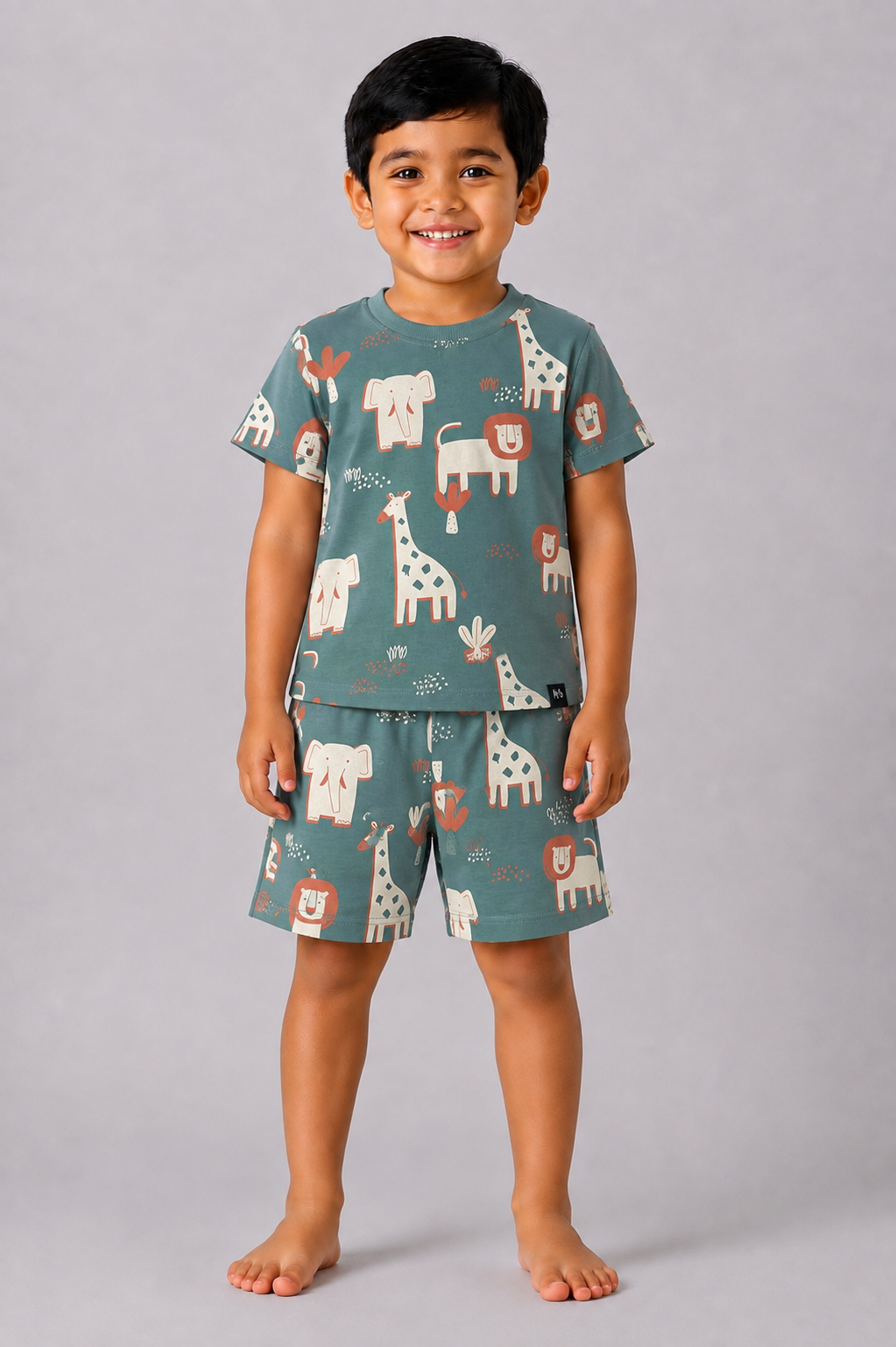 Teal Safari Coord Set (Unisex)