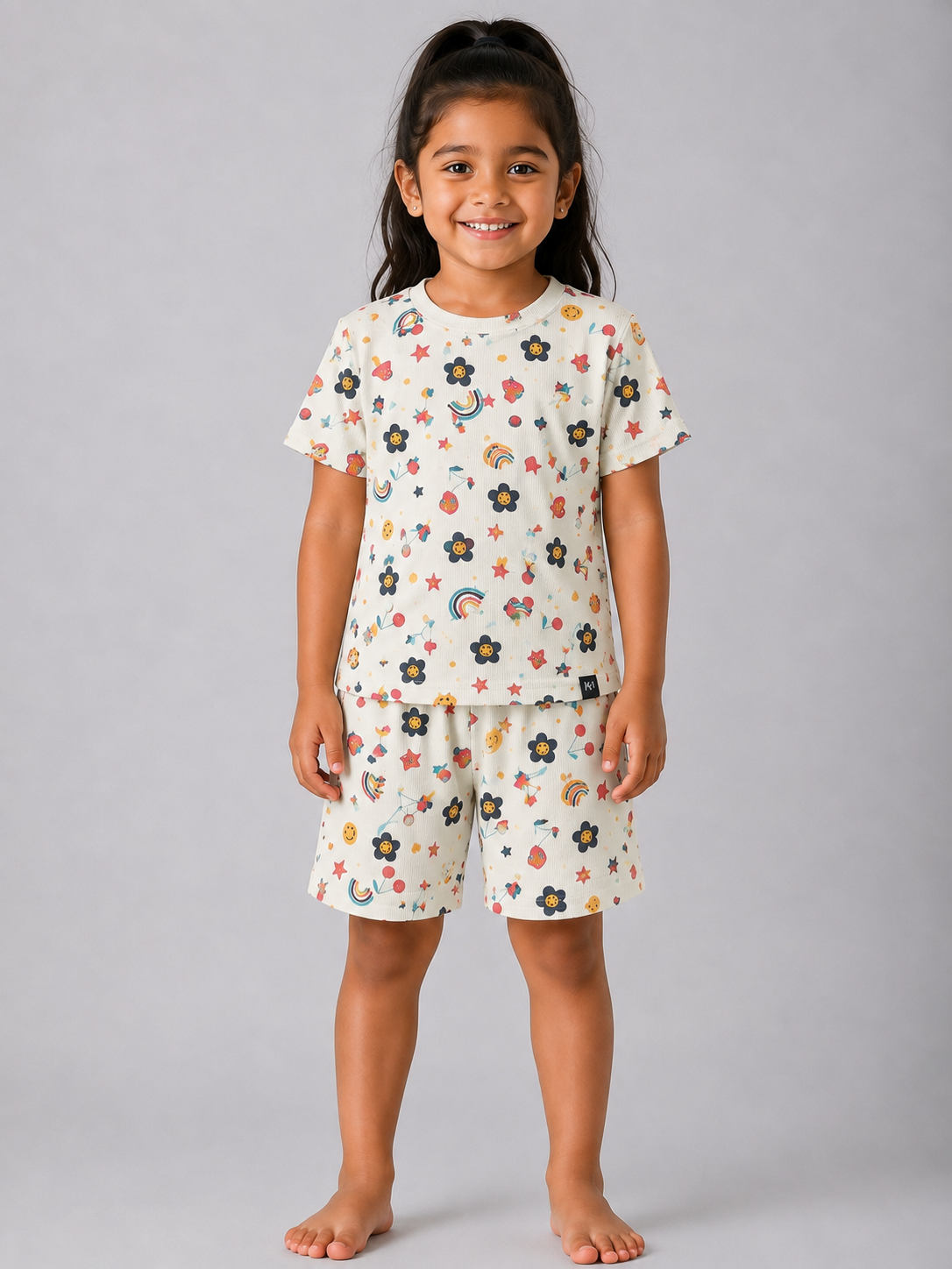 Happy Rainbow Design Coord Set (Unisex)