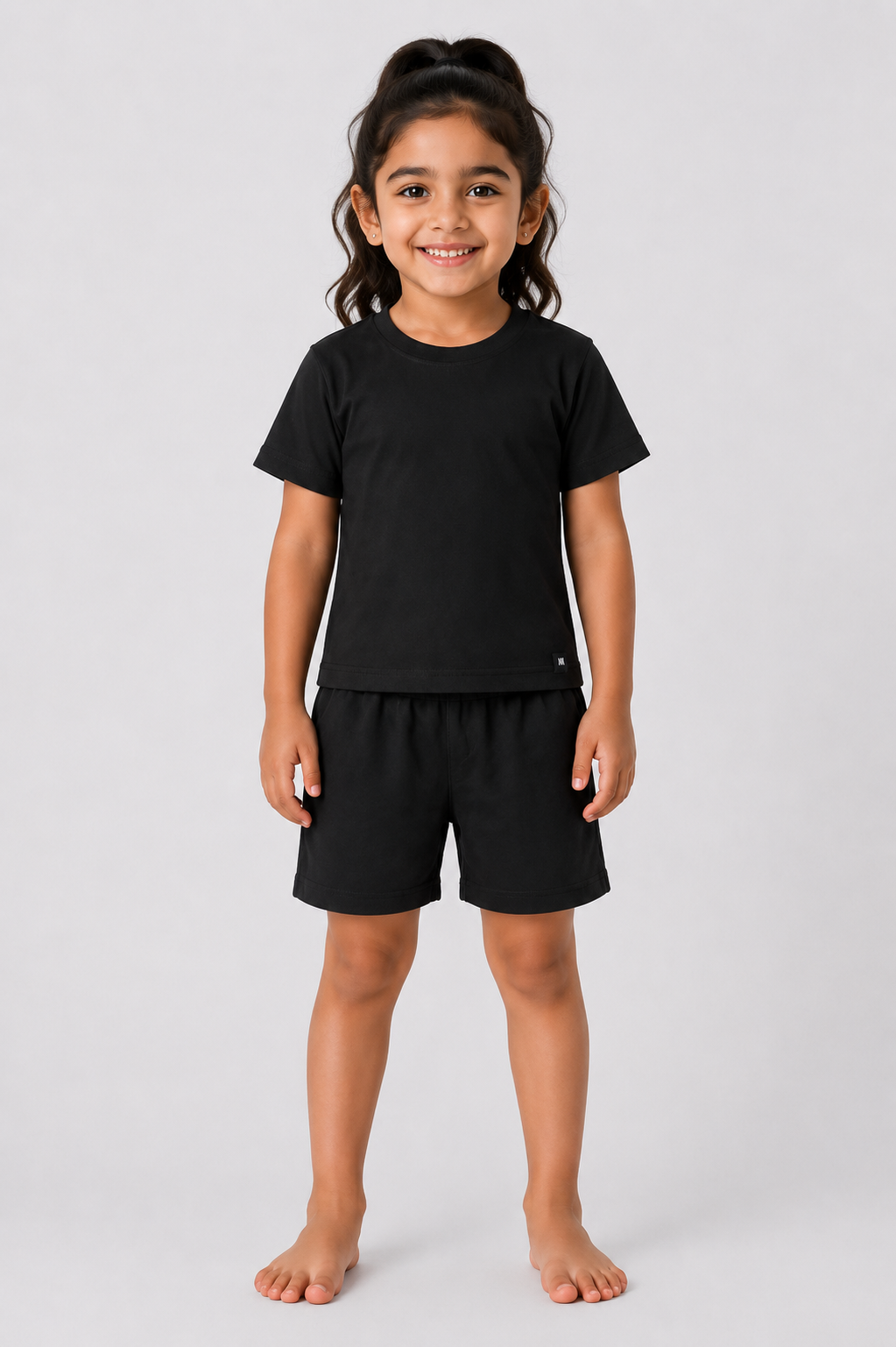 Black Shorts Set (Unisex)