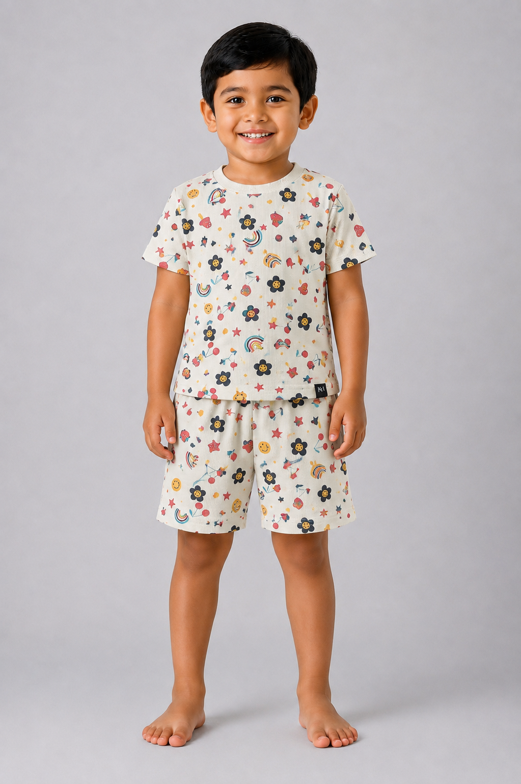 Happy Rainbow Design Coord Set (Unisex)
