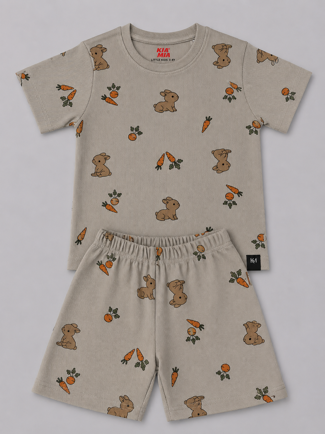 Bunny & Carrot Design Coord Set (Unisex)