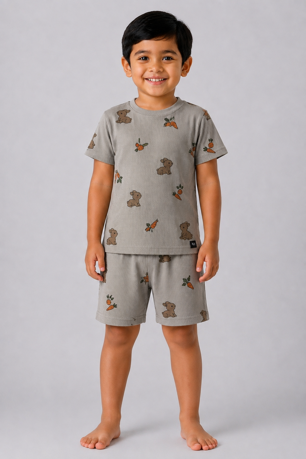Bunny & Carrot Design Coord Set (Unisex)