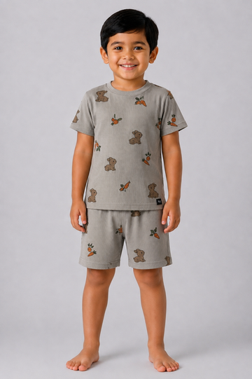 Bunny & Carrot Design Coord Set (Unisex)