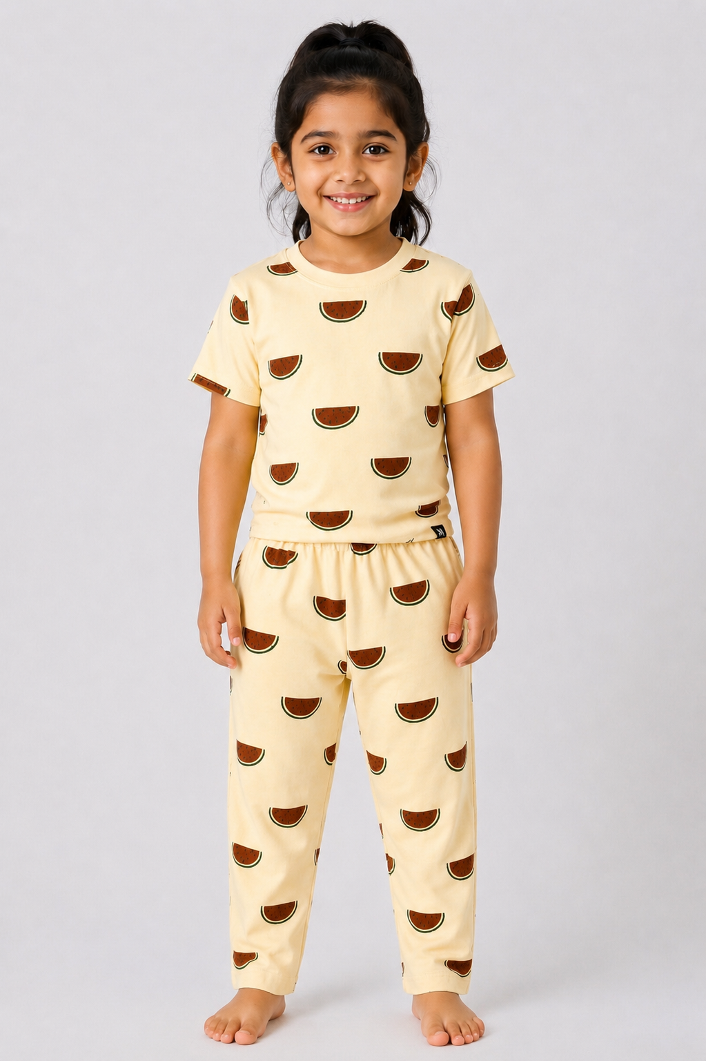 Cream Watermelon Pyjama Set (Unisex)