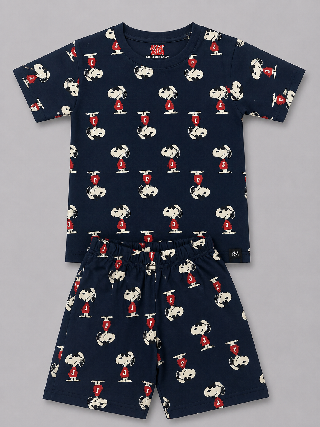 Dark Navy Snoopy Joe Coord Set (Unisex)