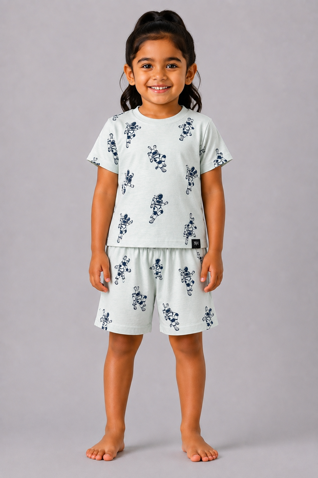 Ice Blue Astro Floating Coord Set (Unisex)