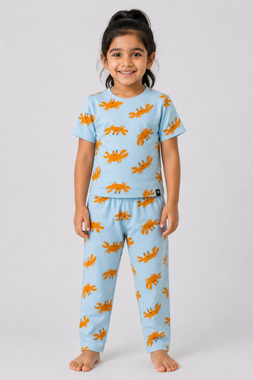 Little Blue Crab Pyjama Set (Unisex)