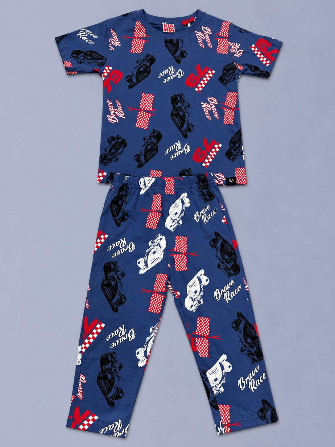 Diesel Blue Formula Race Pyjama Set (Unisex)