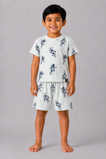 Ice Blue Astro Floating Coord Set (Unisex)