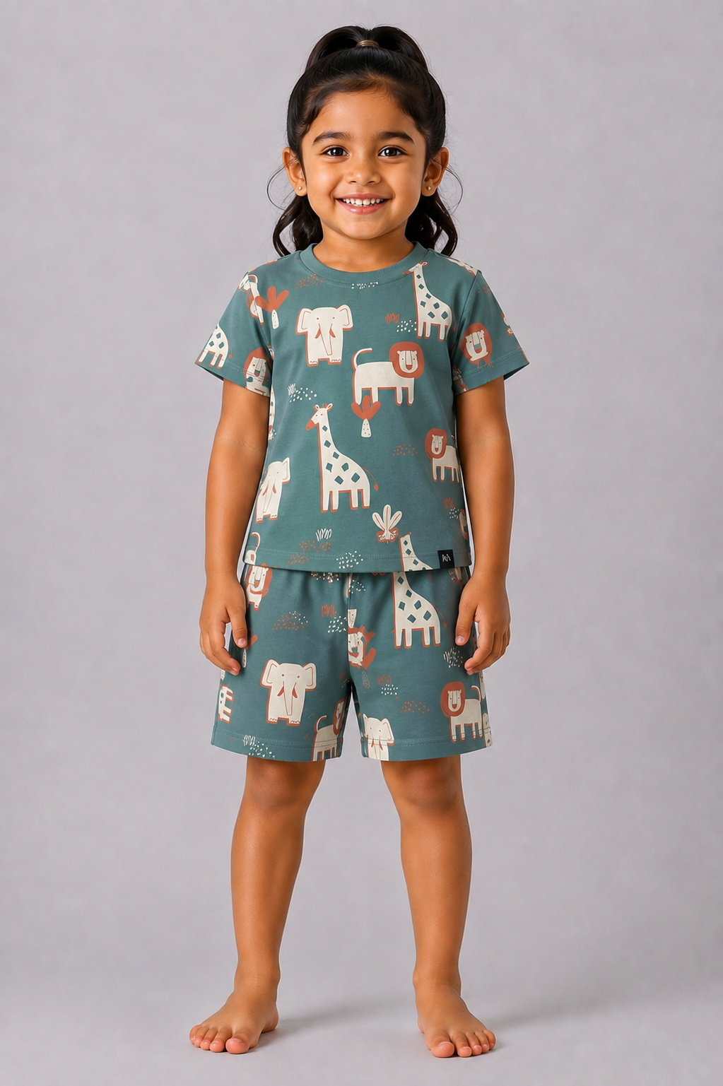 Teal Safari Coord Set (Unisex)