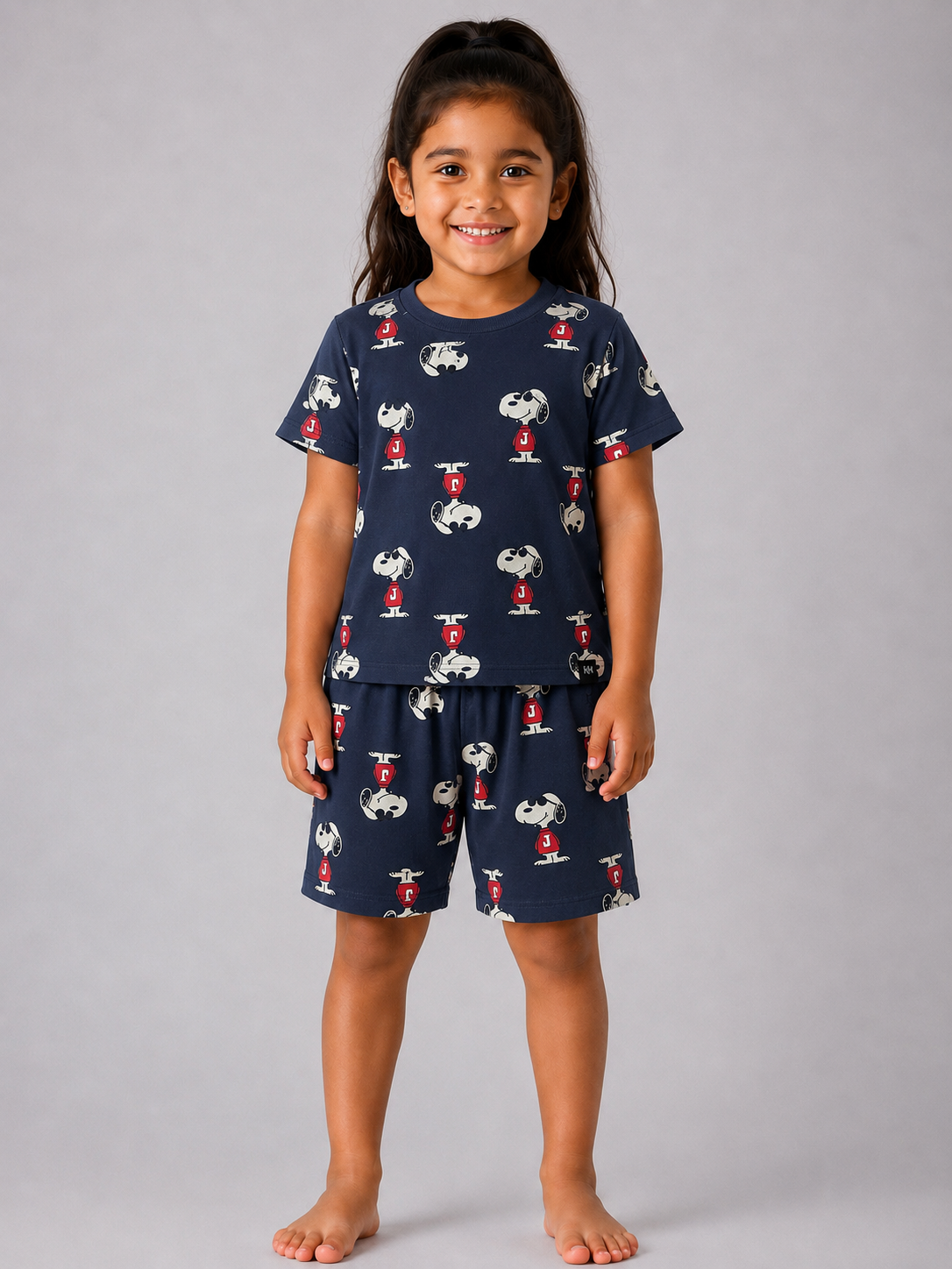 Dark Navy Snoopy Joe Coord Set (Unisex)