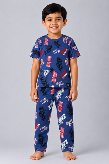 Diesel Blue Formula Race Pyjama Set (Unisex)