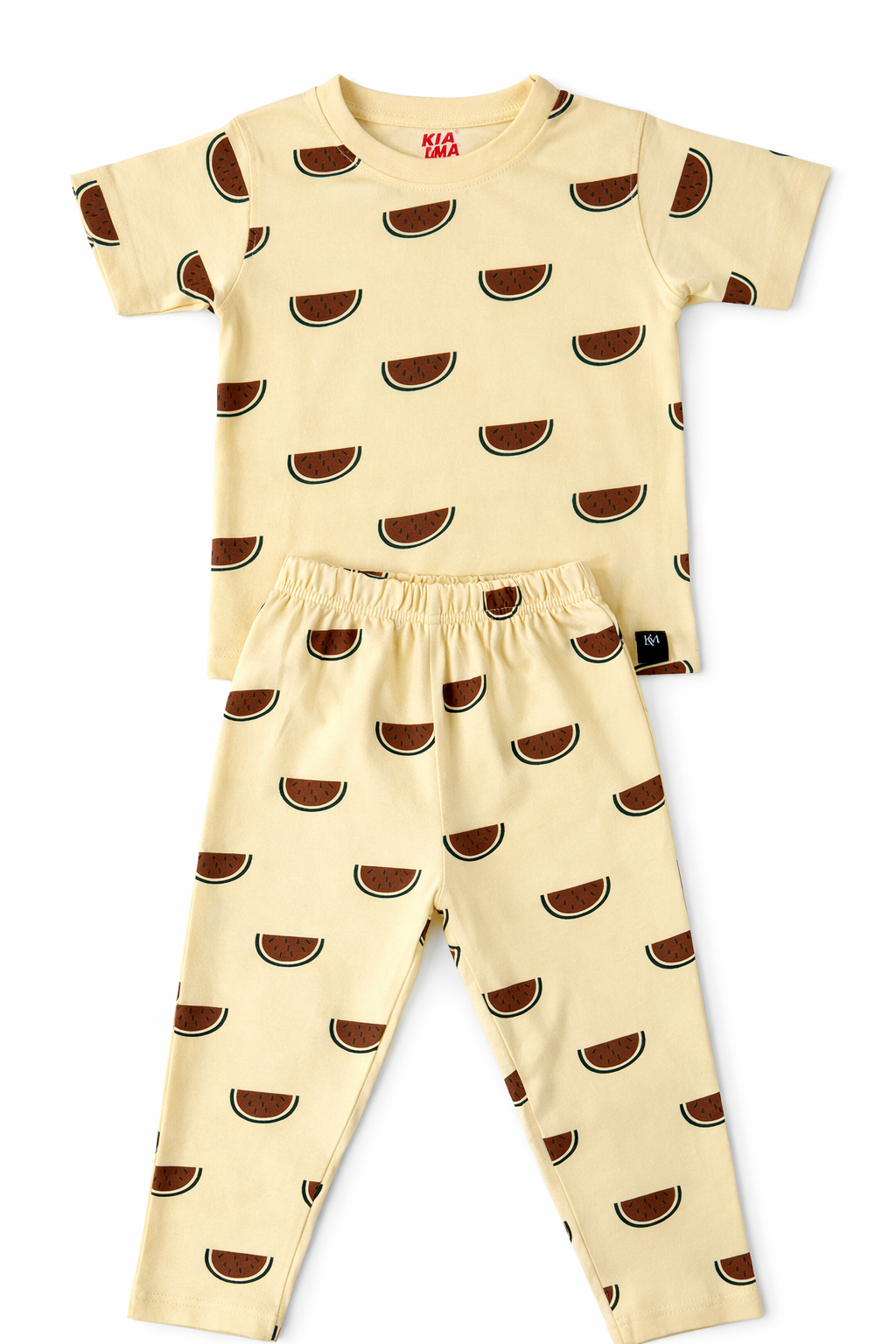 Cream Watermelon Pyjama Set (Unisex)