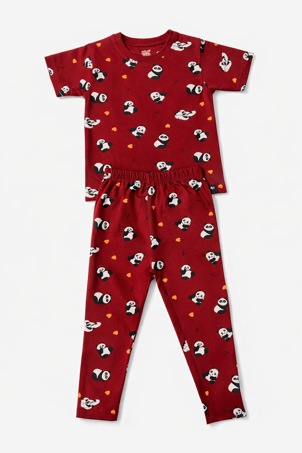 Cherry Red Panda Pyjama Set (Unisex)