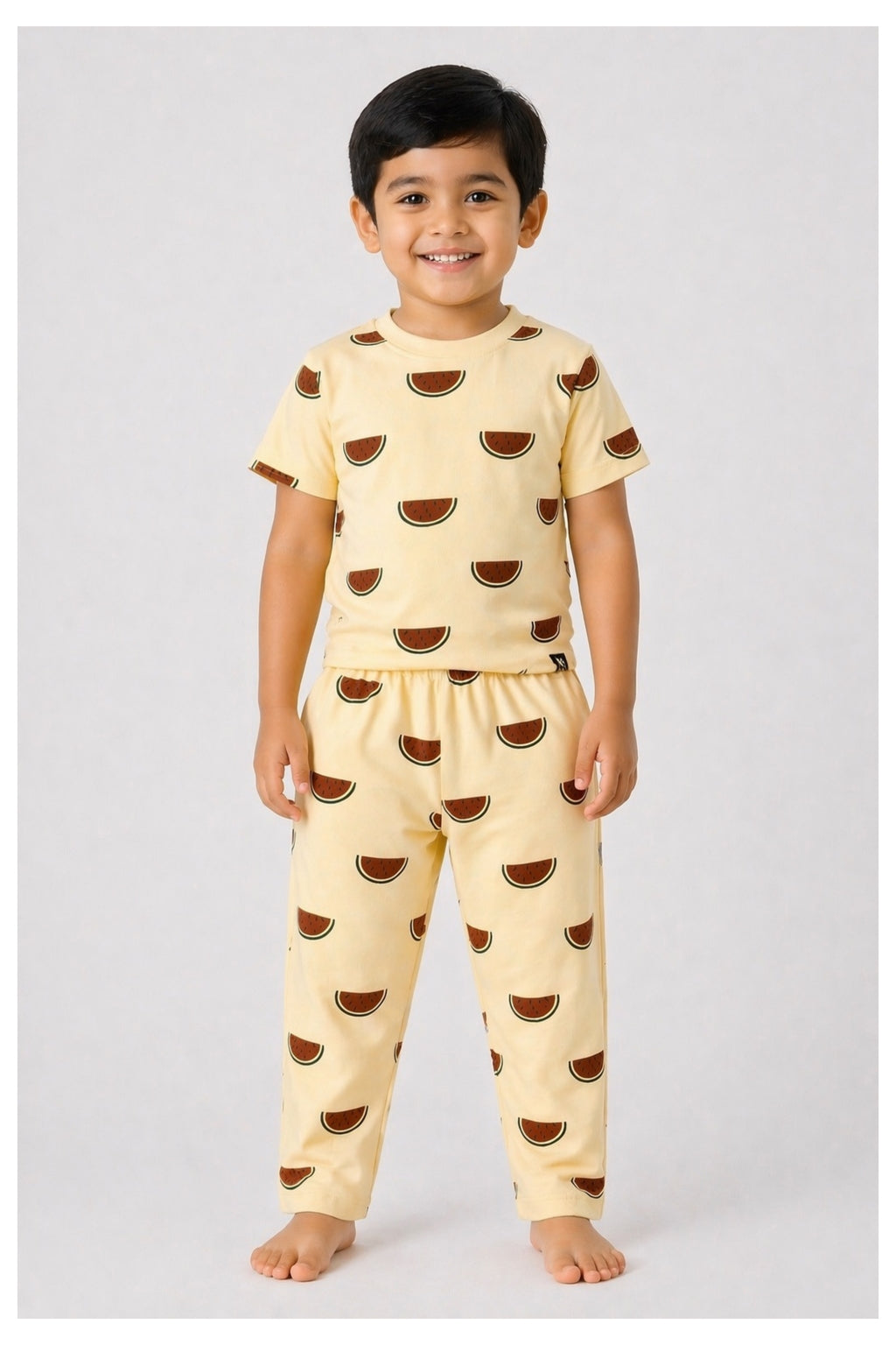 Cream Watermelon Pyjama Set (Unisex)