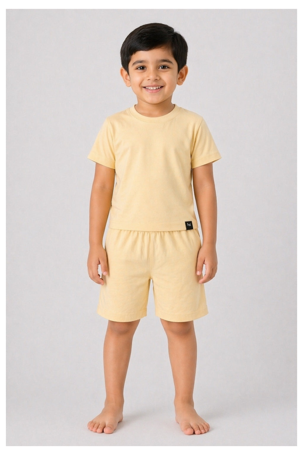 Cream Shorts Set (Unisex)