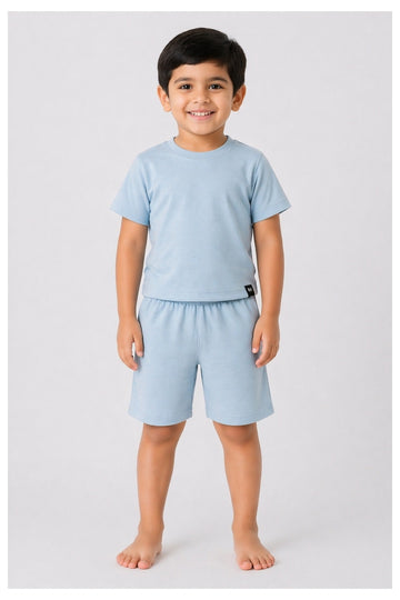 Little Blue Shorts Set (Unisex)