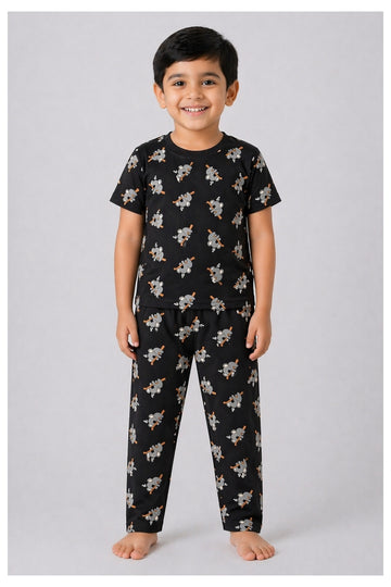 Black Koala Pyjama Set (Unisex)