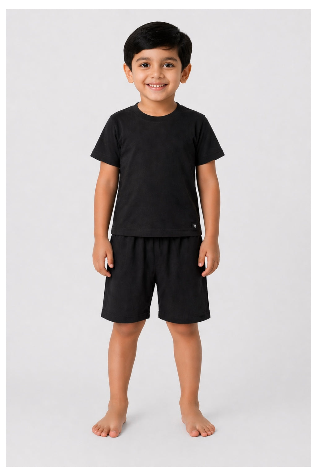 Black Shorts Set (Unisex)